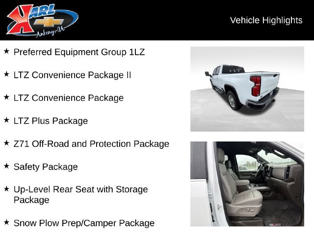 Used 2026 Chevrolet Silverado 2500 LTZ AWD/4WD image 2