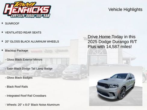 Used 2025 Dodge Durango R/T AWD/4WD image 4