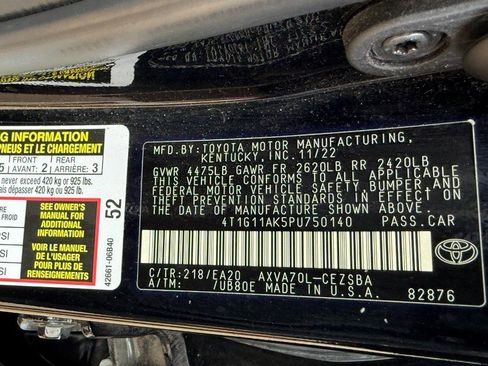 Certified 2023 Toyota Camry SE image 22