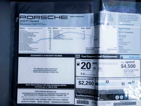 Used 2022 Porsche 911 Carrera S image 54