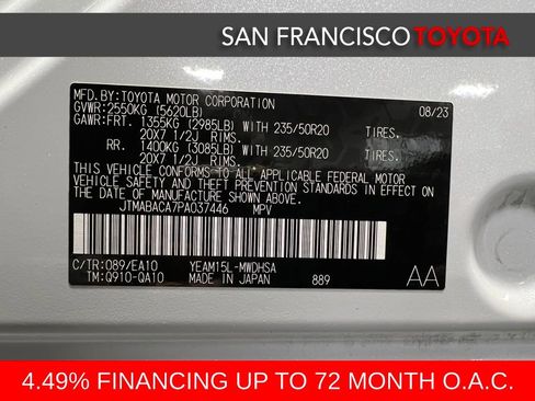 Certified 2023 Toyota bZ4X Limited image 42