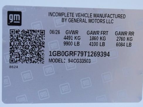 New 2026 Chevrolet Express 3500 w/ Power Convenience Package RWD image 29