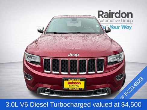 Used 2015 Jeep Grand Cherokee Overland image 2