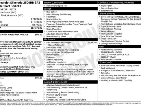Used 2026 Chevrolet Silverado 2500 ZR2 AWD/4WD image 6