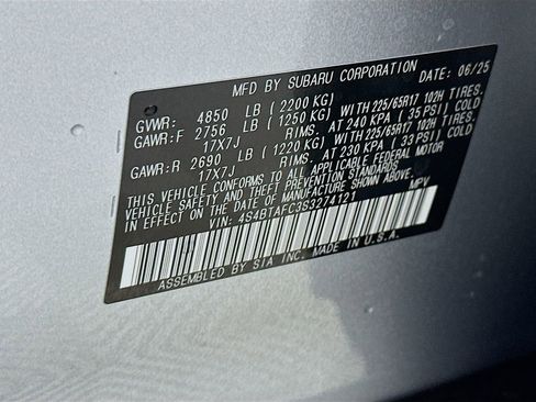 Used 2025 Subaru Outback Premium w/ Popular Package #1 image 27