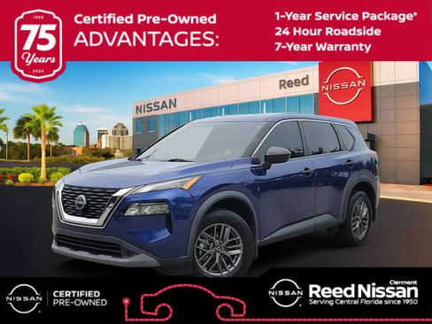 Certified 2022 Nissan Rogue S FWD image 1
