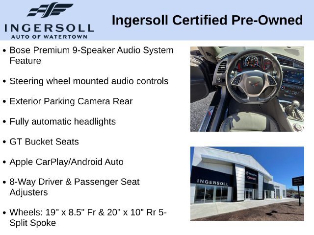 Used 2019 Chevrolet Corvette Stingray Coupe w/ 1LT RWD image 10