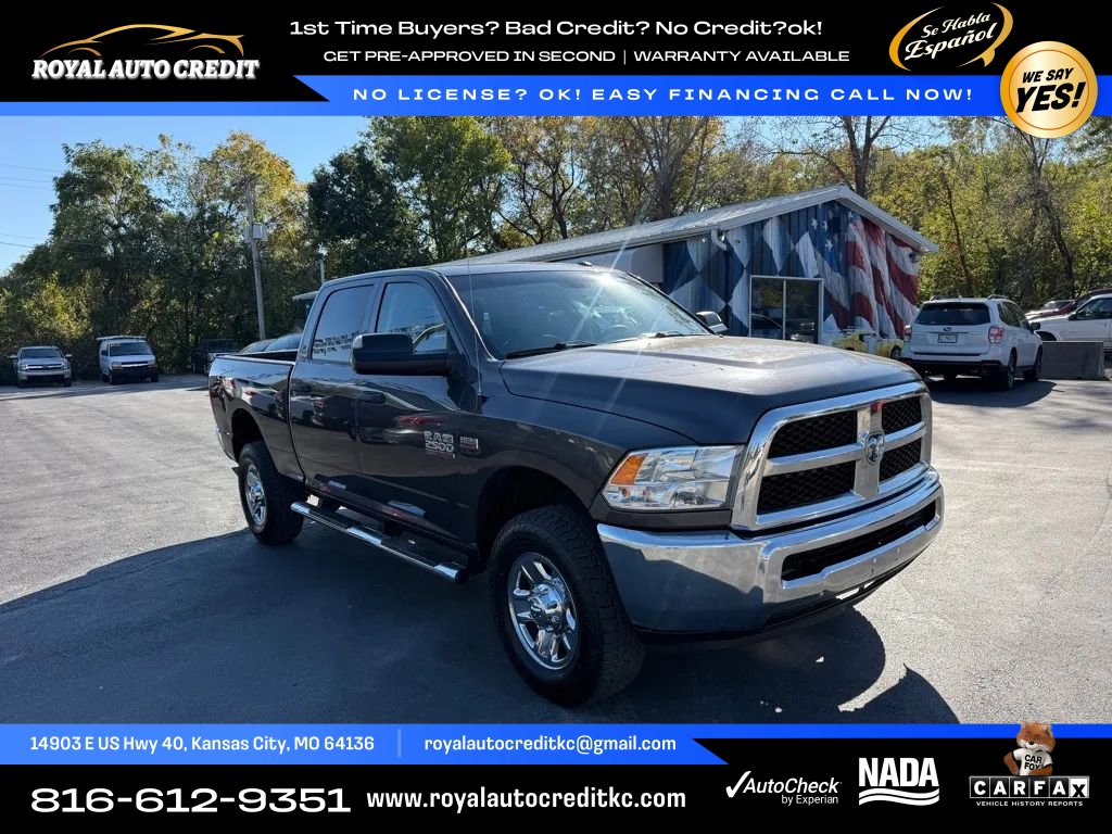 Used 2018 RAM 2500 Tradesman w/ Chrome Appearance Group AWD/4WD image 1