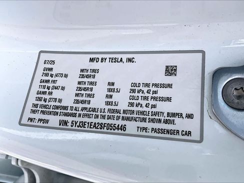 Used 2025 Tesla Model 3 Long Range RWD image 32