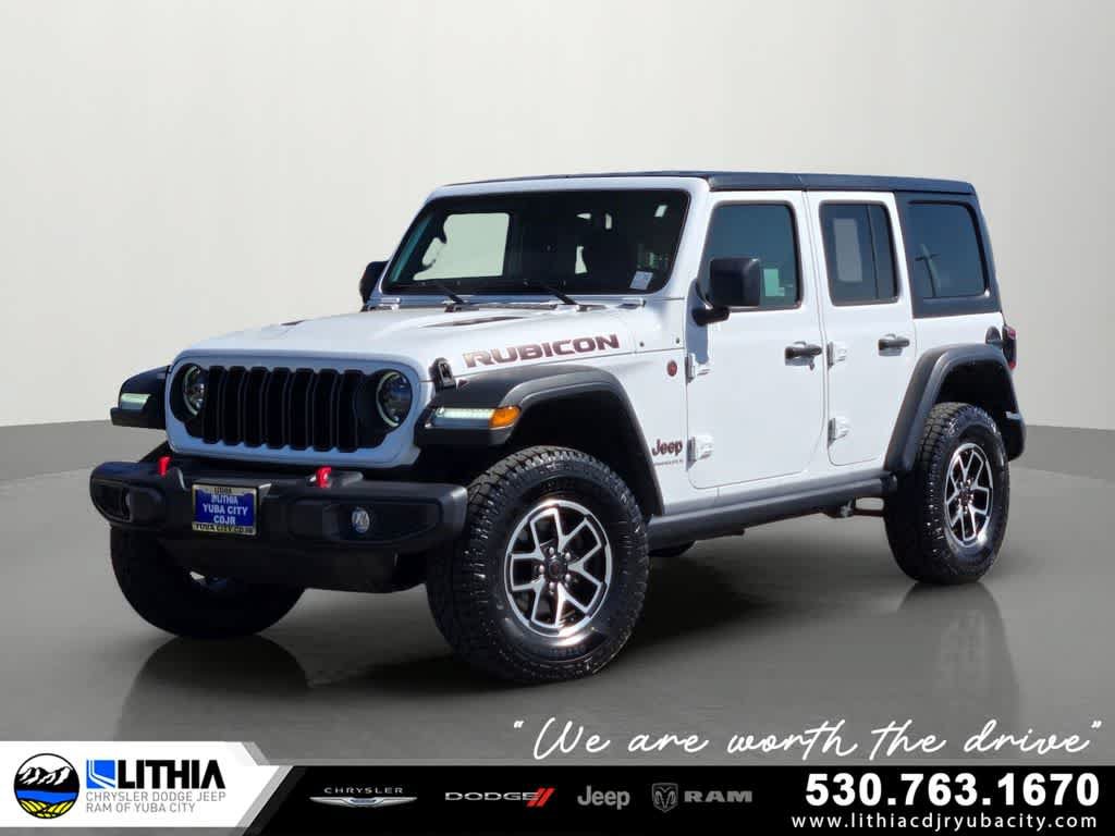 Used 2024 Jeep Wrangler Unlimited Rubicon AWD/4WD image 1