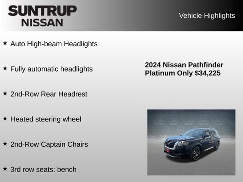Used 2024 Nissan Pathfinder Platinum FWD image 23
