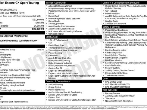 Used 2025 Buick Encore GX Sport Touring image 29