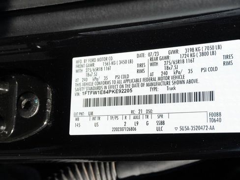 Used 2023 Ford F150 XLT w/ Equipment Group 302A High AWD/4WD image 37