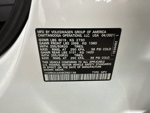 Used 2021 Volkswagen Atlas SE w/ Panoramic Sunroof Package AWD/4WD image 26