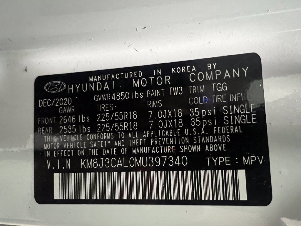 Used 2021 Hyundai Tucson SEL AWD/4WD image 32