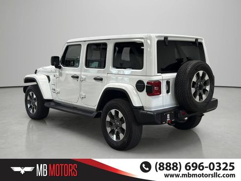 Used 2021 Jeep Wrangler Unlimited Sahara w/ Uconnect 4C Nav & Sound Group AWD/4WD image 5