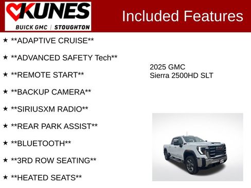 Used 2025 GMC Sierra 2500 SLT w/ SLT Premium Package image 2