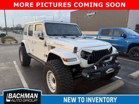 Used 2021 Jeep Wrangler Unlimited Sahara image 1