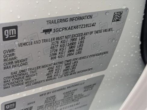 New 2026 Chevrolet Silverado 1500 W/T w/ Trailering Package image 17