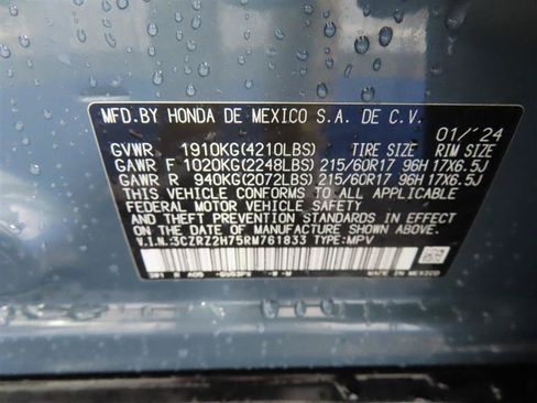 Used 2024 Honda HR-V EX-L image 36
