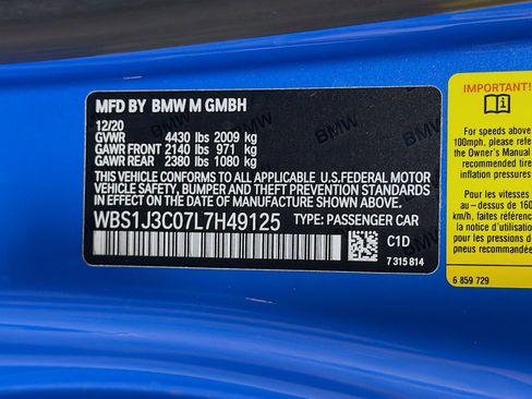 Used 2020 BMW M2 CS RWD image 38