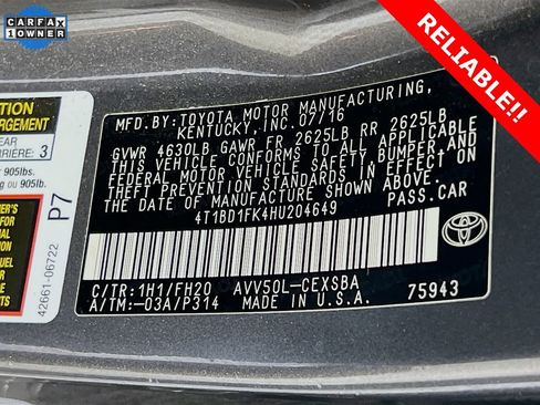 Used 2017 Toyota Camry SE image 29