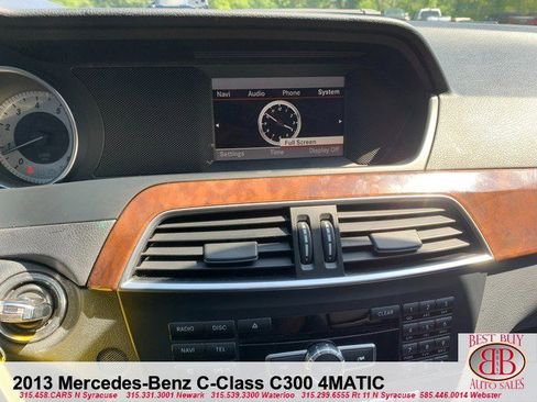 Used 2013 Mercedes-Benz C 300 4MATIC Sedan w/ Premium 1 Pkg image 12