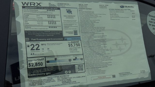 New 2026 Subaru WRX GT AWD/4WD image 26