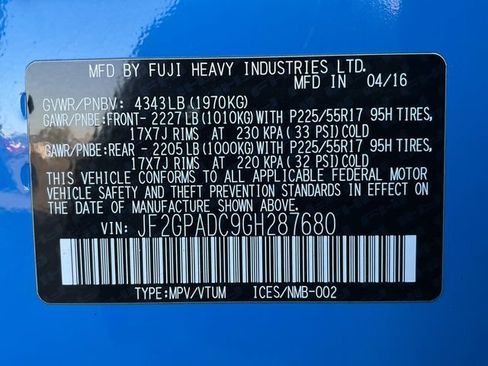 Used 2016 Subaru Crosstrek 2.0i Premium AWD/4WD image 24