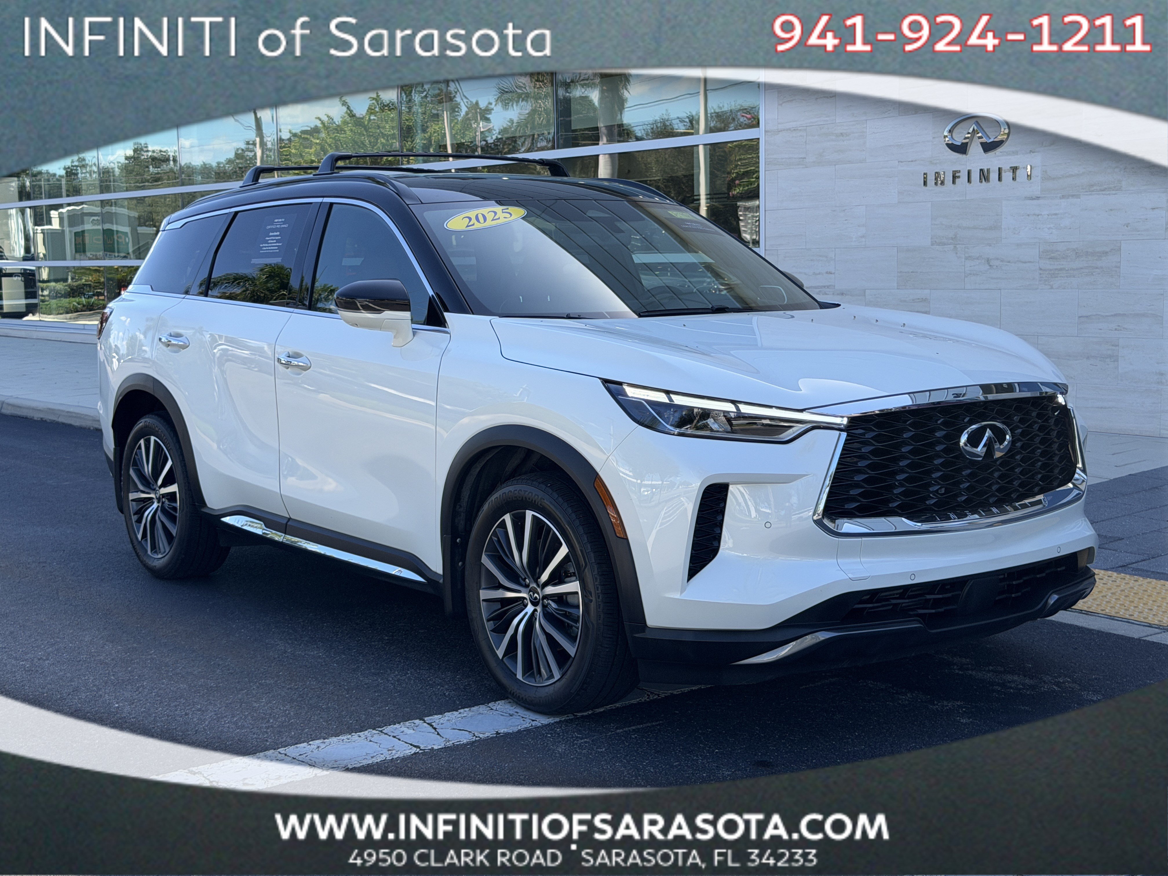 Certified 2025 INFINITI QX60 Autograph w/ Cargo Package AWD/4WD image 1