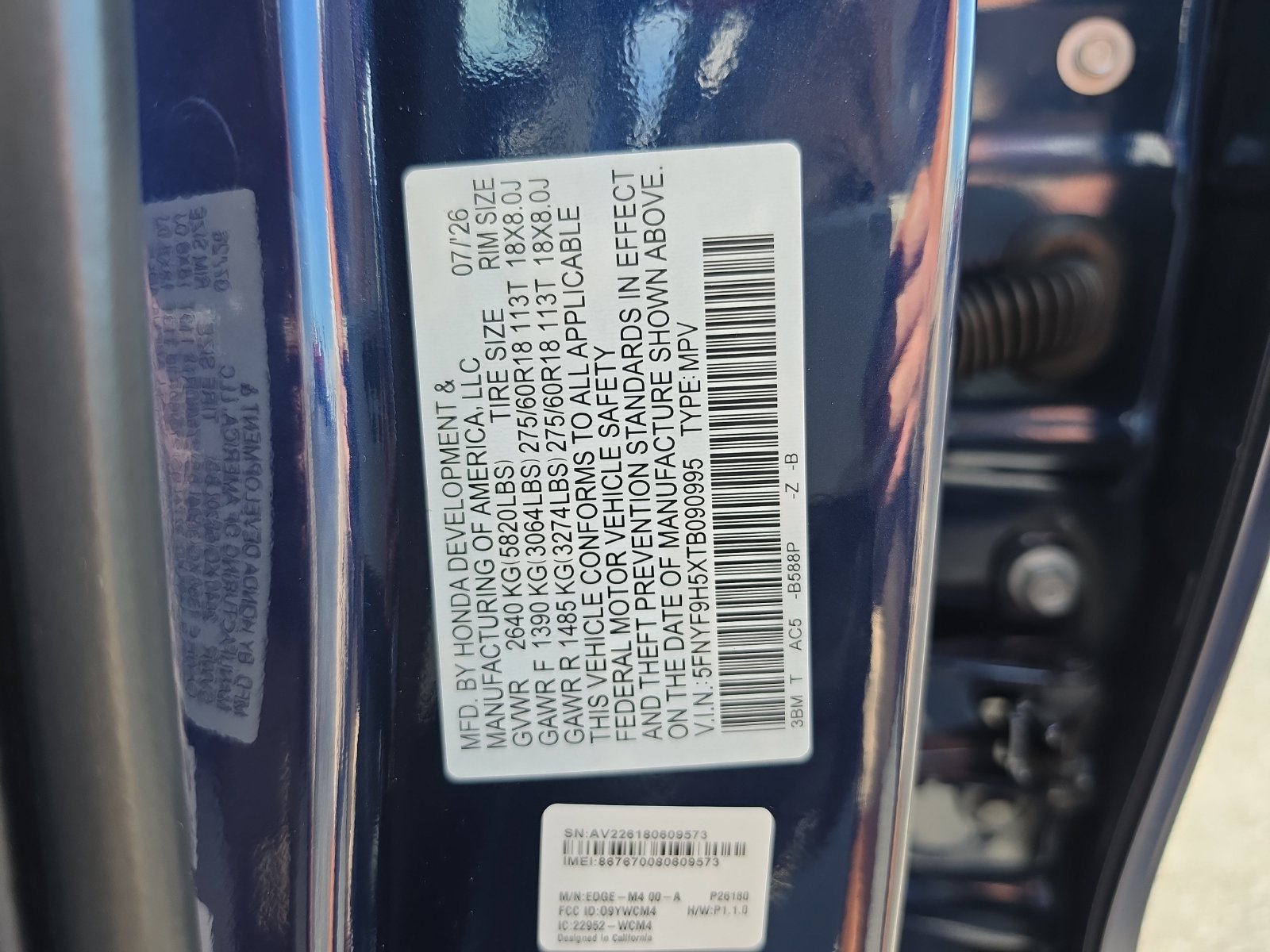 New 2026 Honda Passport TrailSport image 30