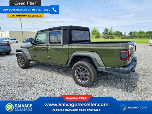Used 2022 Jeep Gladiator Overland w/ LED Lighting Group AWD/4WD image 3