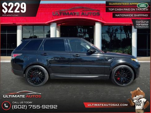 Used 2016 Land Rover Range Rover Sport Supercharged AWD/4WD image 5