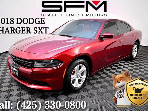 Used 2018 Dodge Charger SXT image 1