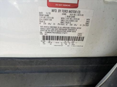 Used 2022 Ford Explorer ST-Line w/ Class IV Trailer Tow Package image 20