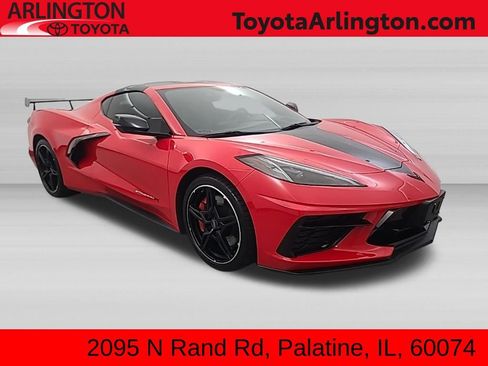 Used 2023 Chevrolet Corvette Stingray Premium Cpe w/ Z51 Performance Package RWD image 1