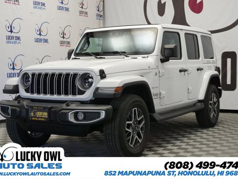 Used 2024 Jeep Wrangler Sahara w/ Safety Group image 1