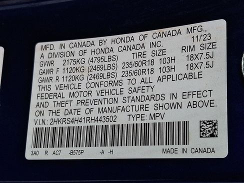 Used 2024 Honda CR-V EX image 28