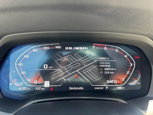 Used 2023 BMW X6 M50i w/ Executive Package AWD/4WD image 22