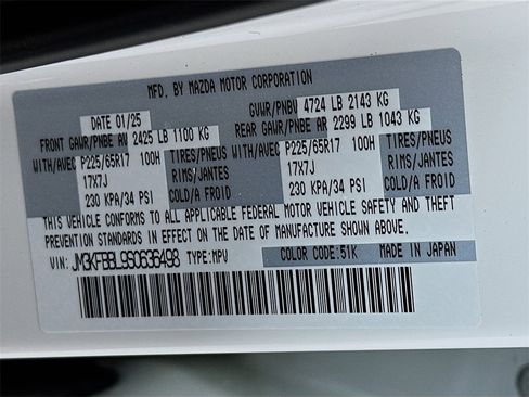 Used 2025 MAZDA CX-5 AWD 2.5 S w/ Select Package image 27