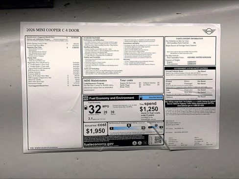 New 2026 MINI Cooper 4-Door Hardtop image 12