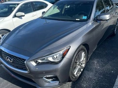 Used 2023 INFINITI Q50 Luxe w/ Cargo Package RWD image 1