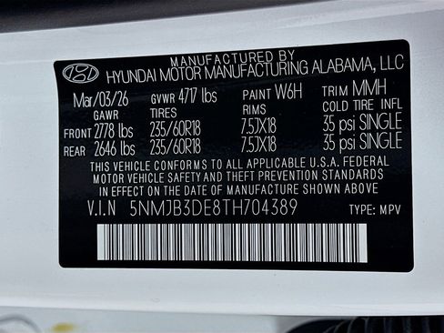 New 2026 Hyundai Tucson SEL image 23