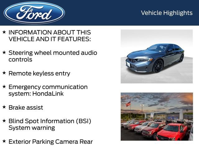 Used 2025 Honda Civic Sport image 4