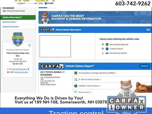 Used 2017 Toyota Sienna L image 13