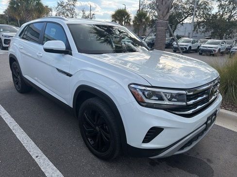 Certified 2023 Volkswagen Atlas Cross Sport SE w/ Black Wheel Package image 5