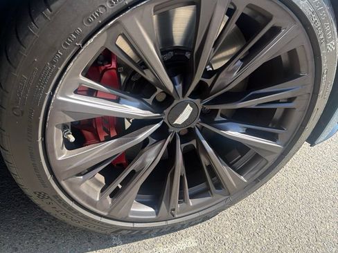 Used 2024 Cadillac CT5 V Blackwing w/ LPO, Red Accent Package RWD image 4