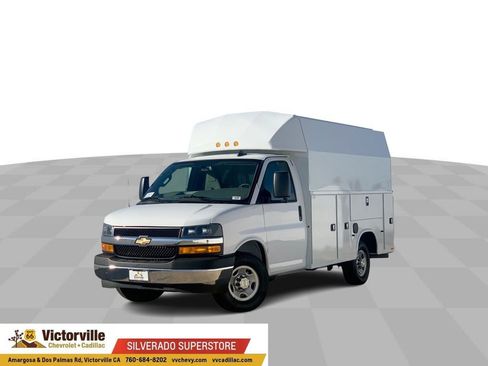 New 2025 Chevrolet Express 3500 w/ Power Convenience Package RWD image 1