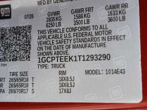 New 2026 Chevrolet Colorado Trail Boss AWD/4WD image 37