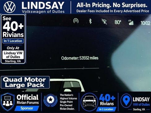 Used 2022 Rivian R1T Adventure AWD/4WD image 32